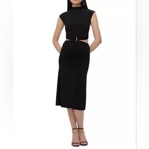 Herve Leger The Gabrielle Dress in Black Size Medium